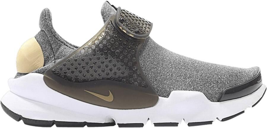 Nike Sock Dart SE Sneakers Black Vachetta Tan-Black-White Zwart Bruin Wit Sock Dart Lifestyle Dames Sneakers voor Vrouwen