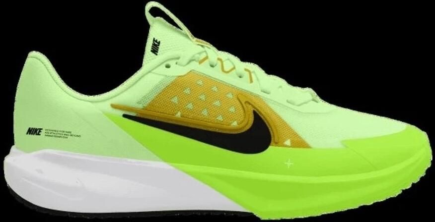 Nike Sonic Fly Hardloopschoen Kinderen Barely Volt Black-Volt-Bright Citron 6Y - Foto 2