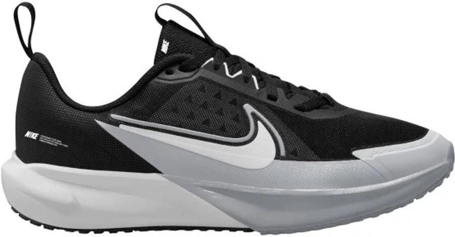 Nike Sonic Fly Hardloopschoen Kinderen Black White-Wolf Grey 4Y