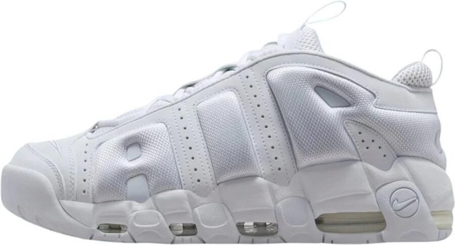 Nike Herenschoenen Air More Uptempo Low White White- Heren White White