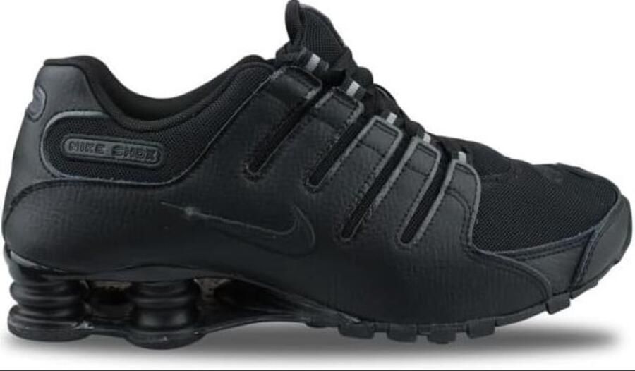 Nike Sportswear Sneakers laag 'SHOX NZ' zwart