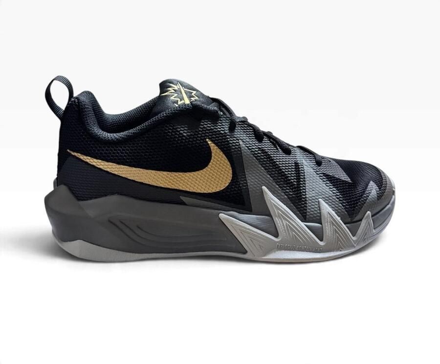 Nike S.T. Dynamite (GS) Black Metallic Gold-Wolf Grey