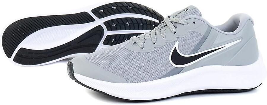 Nike STAR RUNNER 3 GS JR hardloopschoenen kindersneaker sportschoenen DA2776 005 grijs - Foto 10