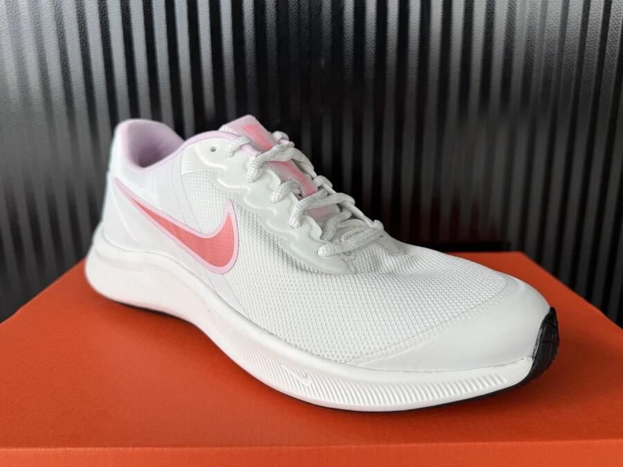 Nike Kids Nike Star Runner 3 SE Hardloopschoenen voor kids(straat) Wit - Foto 3