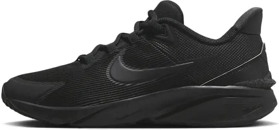 Nike Star Runner 4 NN GS Hardloopschoenen Black Black-Black-Anthracite Zwart Hardlopen Comfort