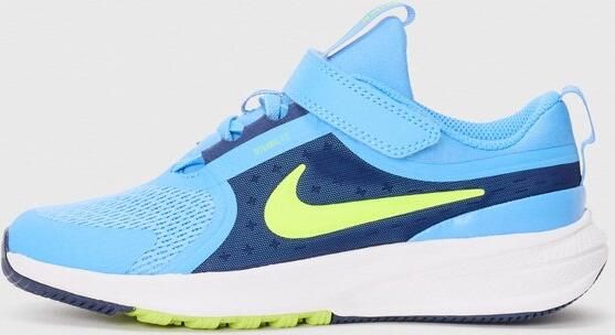 Nike Star Runner 5 Kinder Sportschoen Blauw Neon