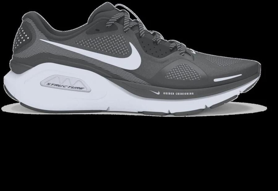 Nike structure 26 men's road running Hardloopschoenen heren anti-pronatie Zwart - Foto 2