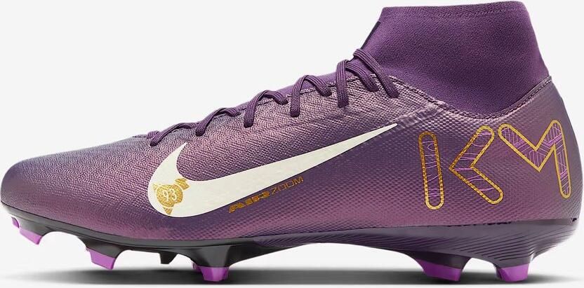 Nike High-top voetbalschoenen (meerdere ondergronden) Mercurial Superfly 10 Academy 'Kylian Mbappé' Grand Purple- Dames Grand Purple
