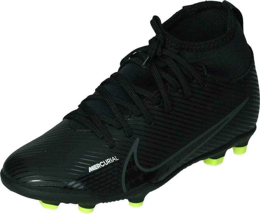 Nike Jr. Mercurial Superfly 9 Club FG MG Voetbalschoen voor kleuters kids(meerdere ondergronden) Zwart - Foto 2