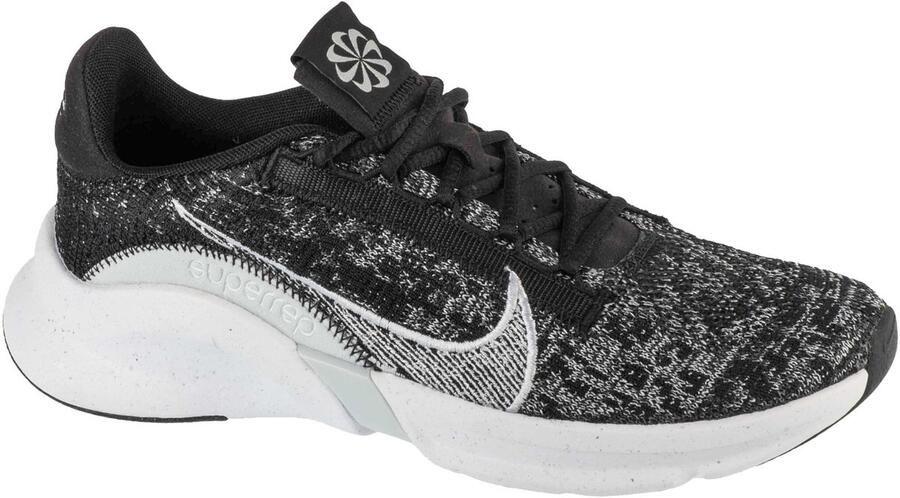 Nike SuperRep Go 3 Next Nature Flyknit Trainingsschoenen voor heren Zwart