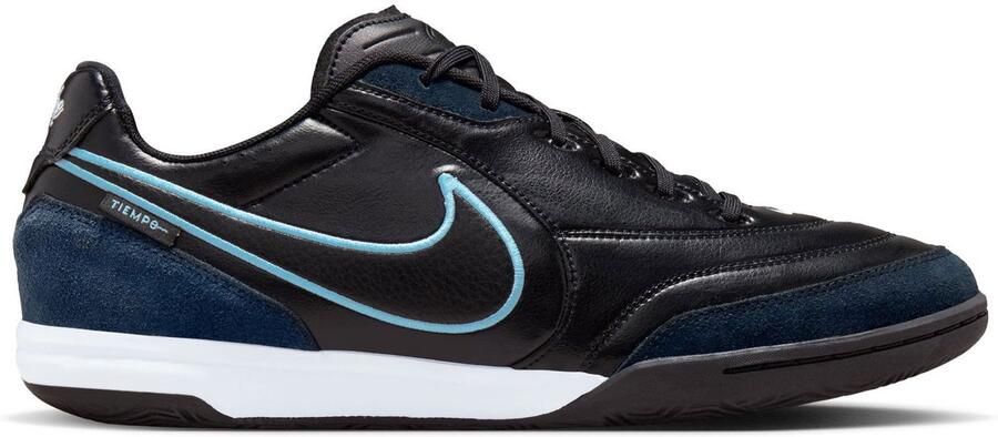 Nike Tiempo Street Gato Indoorschoenen Zwart Blauw Heren