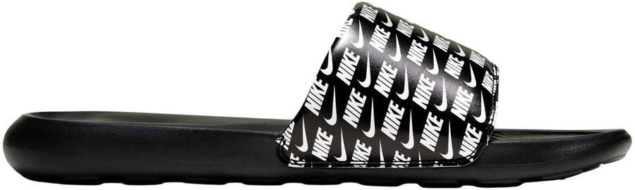 Nike Victori One Slippers Heren Black Black White Heren