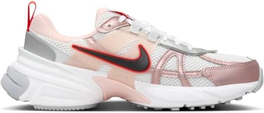 Nike V2K Run Summit White Legend Pink Wolf Grey Zwart Wit Roze V2K Run Lifestyle Unisex Sneakers Doos zonder deksel - Foto 2