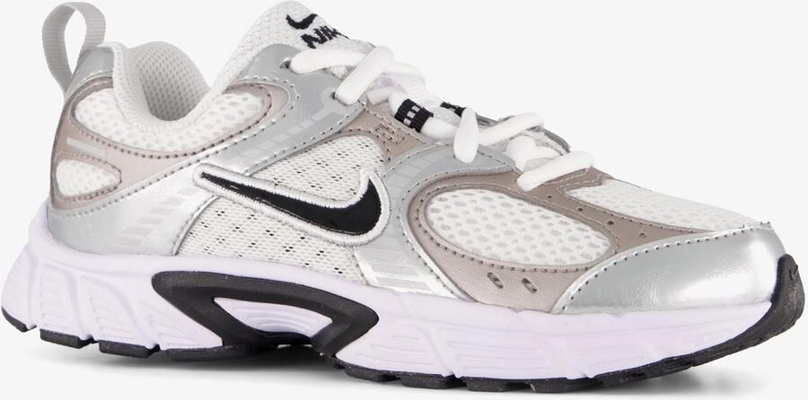 Nike V5 RNR Lace (PS) meisjes sneakers wit zilver