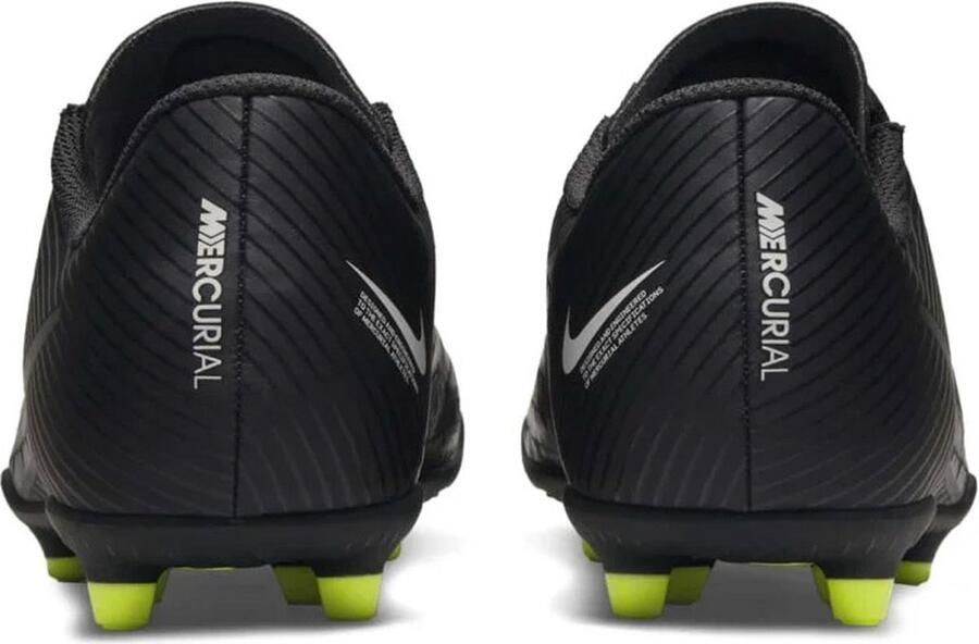 Nike Jr. Mercurial Vapor 15 Club FG MG Voetbalschoenen voor kleuters kids(meerdere ondergronden) Black Summit White Volt Dark Smoke Grey Kind - Foto 6
