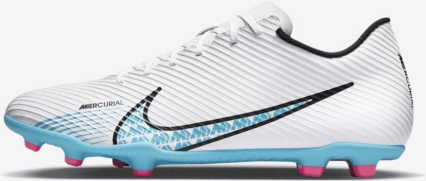 Nike Mercurial Vapor 15 Club low top Voetbalschoenen Wit Pink Blast Baltic Blue Wit Roze Mercurial Voetbal Unisex - Foto 4