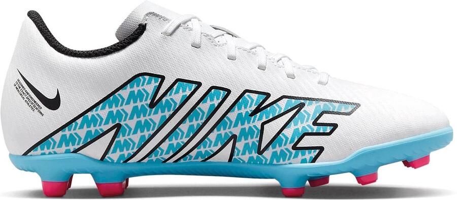 Nike Mercurial Vapor 15 club FG MG Sr. voetbalschoenen zwart grijs geel - Foto 4