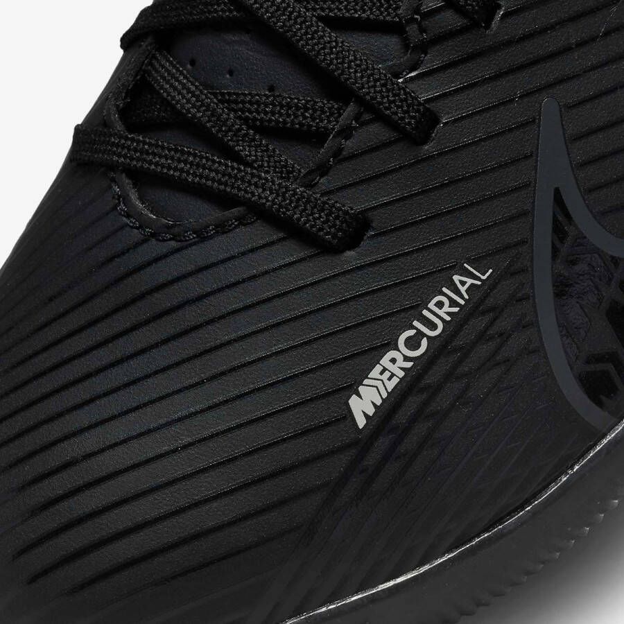 Nike Jr. Mercurial Vapor 15 Club IC Zaalvoetbalschoenen voor kleuters kids Zwart