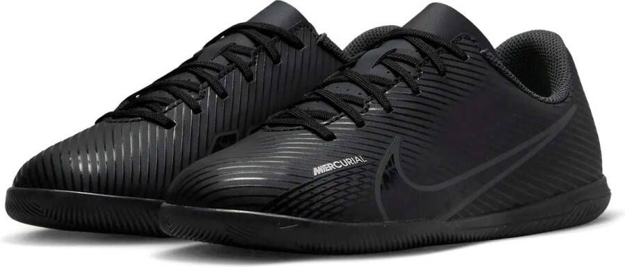 Nike Jr. Mercurial Vapor 15 Club IC Zaalvoetbalschoenen voor kleuters kids Zwart - Foto 5