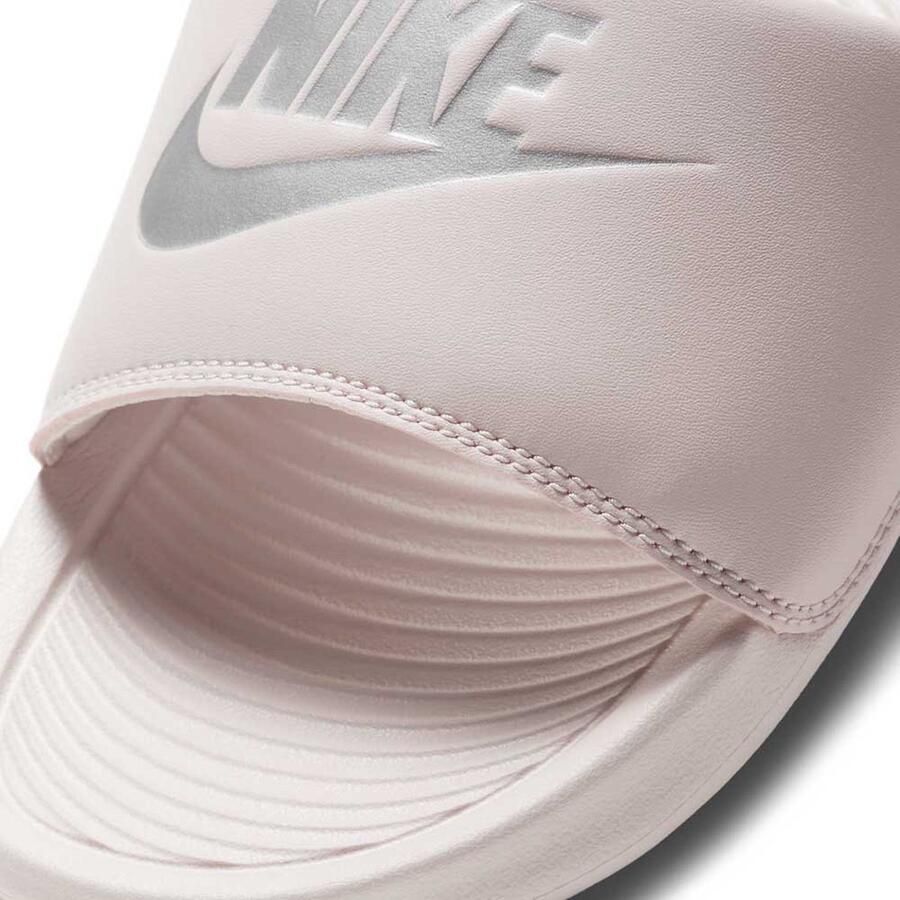 Nike Wmns Victori One Sandalen & Slides Schoenen barely rose metallic silver barely rose maat: 39 beschikbare maaten:38 39 40.5 42