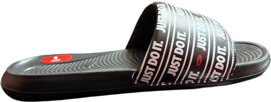 Nike Victori One Slipper met print voor heren Zwart