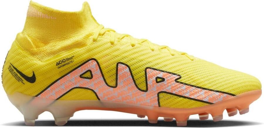 Nike Zoom Mercurial Superfly 9 Elite AG-Pro Voetbalschoenen (kunstgras) Geel