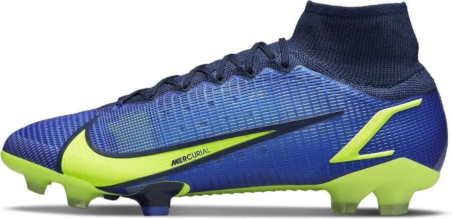 Nike Mercurial Superfly 8 Elite FG Voetbalschoen(stevige ondergrond) Blauw