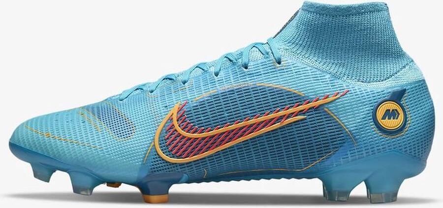 Nike Mercurial Superfly 8 Elite FG Voetbalschoen(stevige ondergrond) Blauw