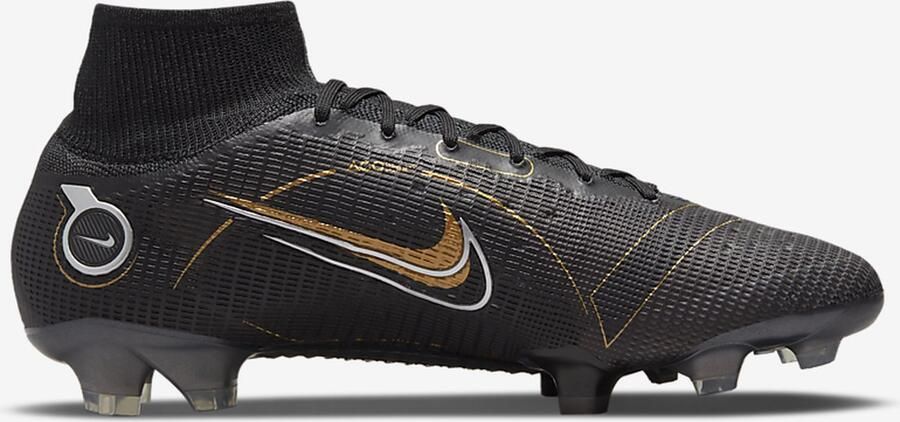 Nike Mercurial Superfly 8 Elite FG Voetbalschoen(stevige ondergrond) Zwart