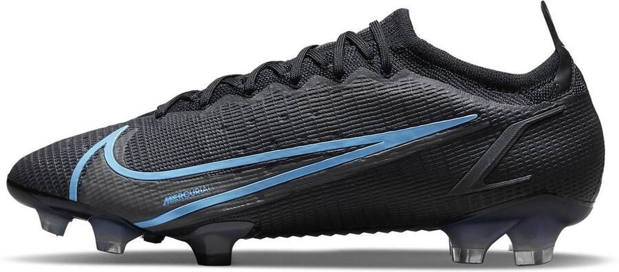 Nike Mercurial Vapor 14 Elite FG Voetbalschoen(stevige ondergrond) Zwart