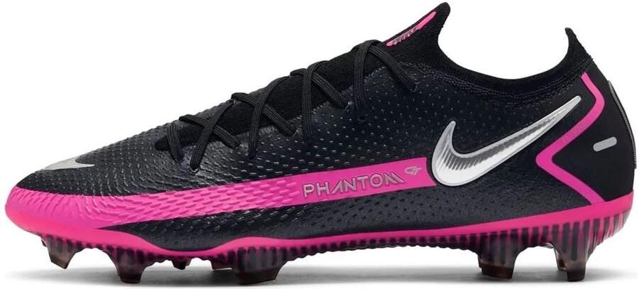 Nike Voetbalschoenen Phantom GT Elite FG Black Pink Blast