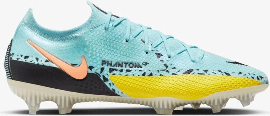 Nike Phantom GT2 Elite FG voetbalschoen (stevige ondergrond) Blauw - Foto 2