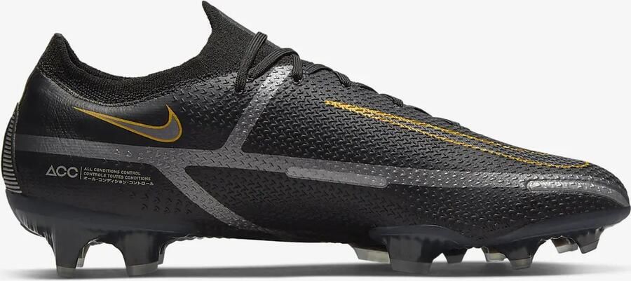 Nike Phantom GT2 Elite FG voetbalschoen(stevige ondergrond) Zwart