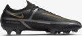 Nike Phantom GT2 Elite FG voetbalschoen(stevige ondergrond) Zwart - Zwart