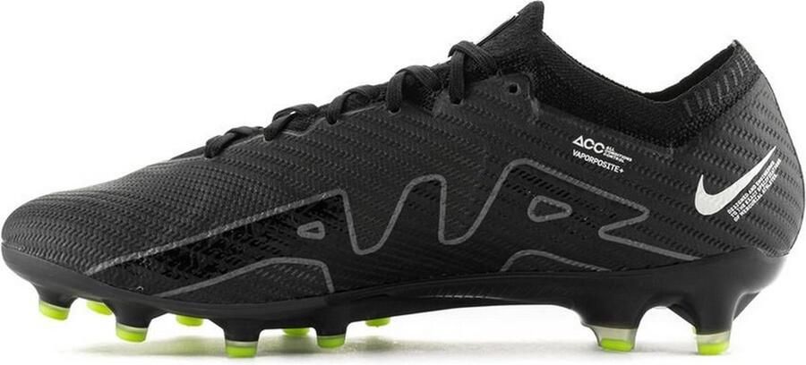 Nike Zoom Mercurial Vapor 15 Elite Kunstgras Voetbalschoenen (AG) Zwart Grijs Neon Geel