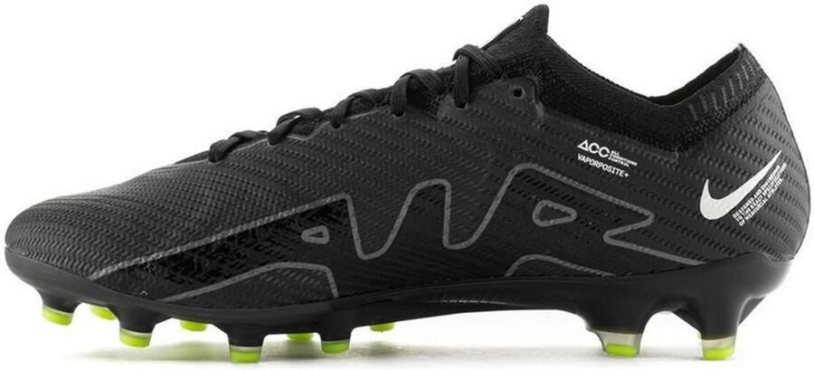Nike Zoom Mercurial Vapor 15 Elite Kunstgras Voetbalschoenen (AG) Zwart Grijs Neon Geel