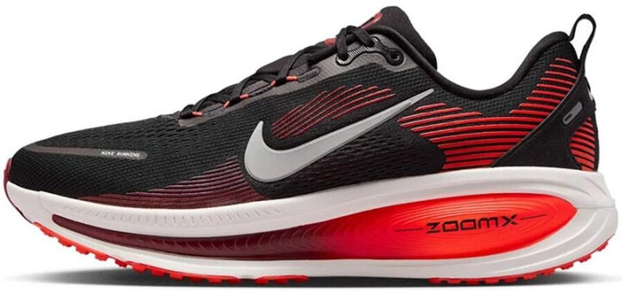 Nike Vomero 18 Hardloopschoenen Zwart Bright Crimson Team Red Summit White Zwart Rood Vomero Hardlopen Heren