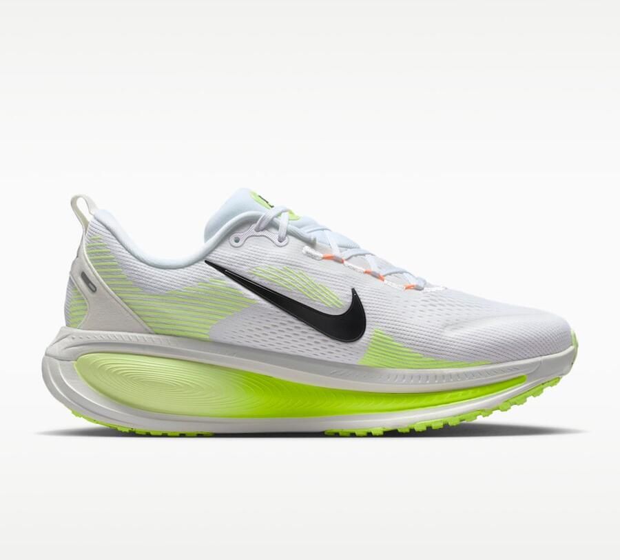 Nike Vomero 18 Wit Geel Hardloopschoenen Heren