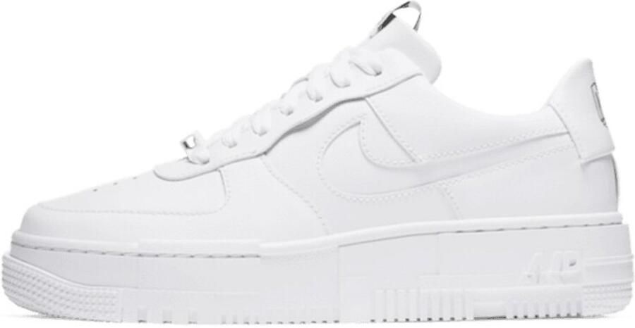Nike Air Force 1 Low Pixel (W) Dames Sneakers Sportschoenen Schoenen Wit CK6649-100 AF1 - Foto 4