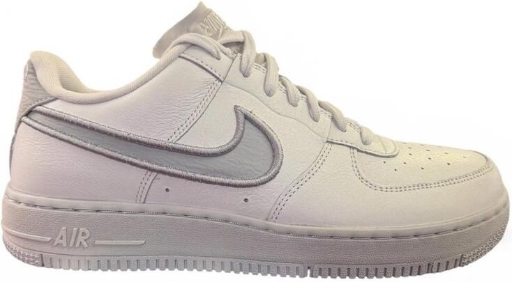 Nike Air Force 1 Dance Sneakers Dames Summit White Metallic Zilver - Foto 4