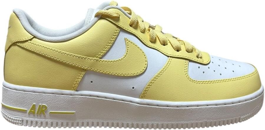 Nike W air force 1 Geel Wit