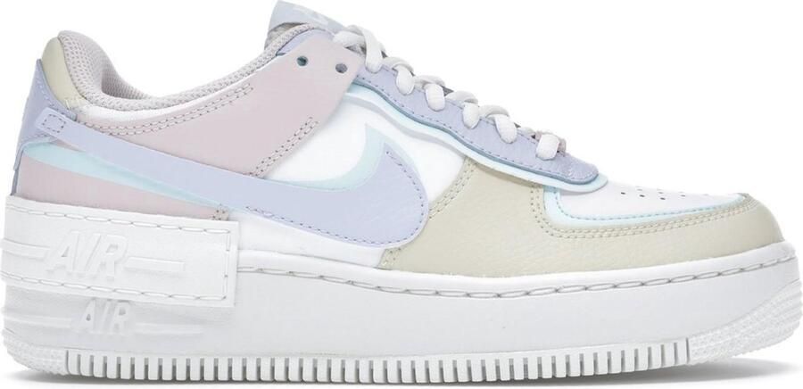 Nike Air Force 1 Shadow Summit White Glacier Blue Fossil Ghost