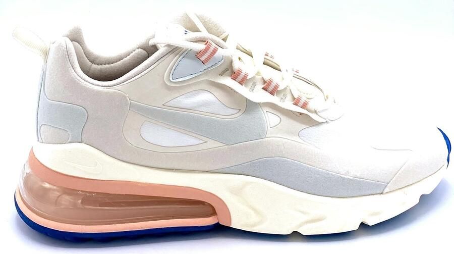 Nike Air Max 270 React Dames White Blue Pink Dames