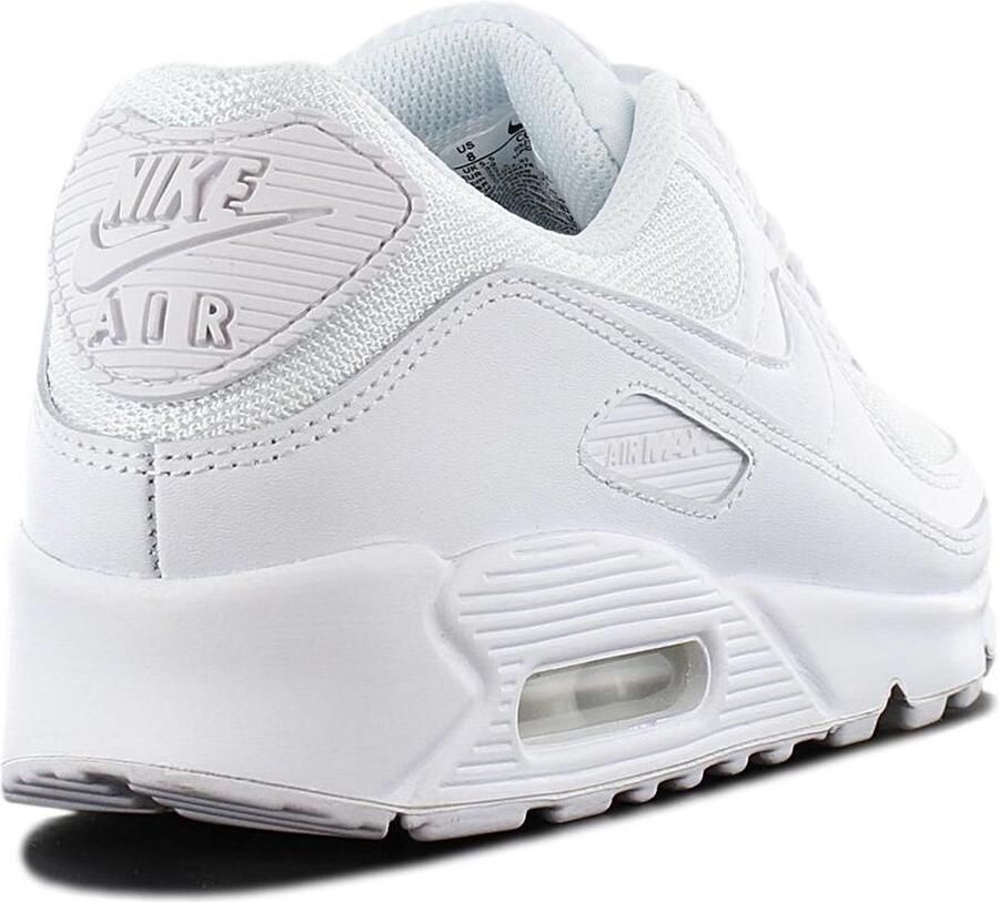 Nike W Air Max 90 White White White Wolf Grey Schoenmaat 36 Sneakers CQ2560 100 - Foto 3