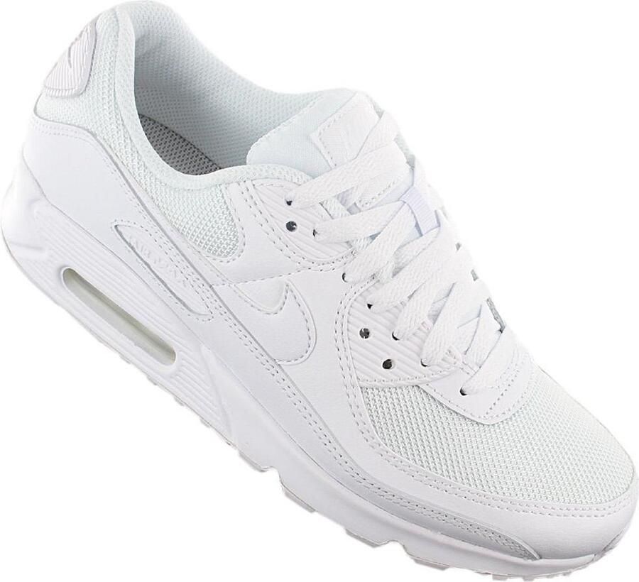 Nike W Air Max 90 White White White Wolf Grey Schoenmaat 36 Sneakers CQ2560 100 - Foto 2