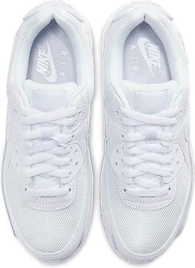 Nike W Air Max 90 White White White Wolf Grey Schoenmaat 36 Sneakers CQ2560 100 - Foto 4