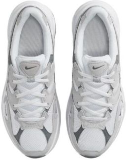 Nike Damesschoenen AL8 White Smoke Grey Black Metallic Silver- Dames White Smoke Grey Black Metallic Silver