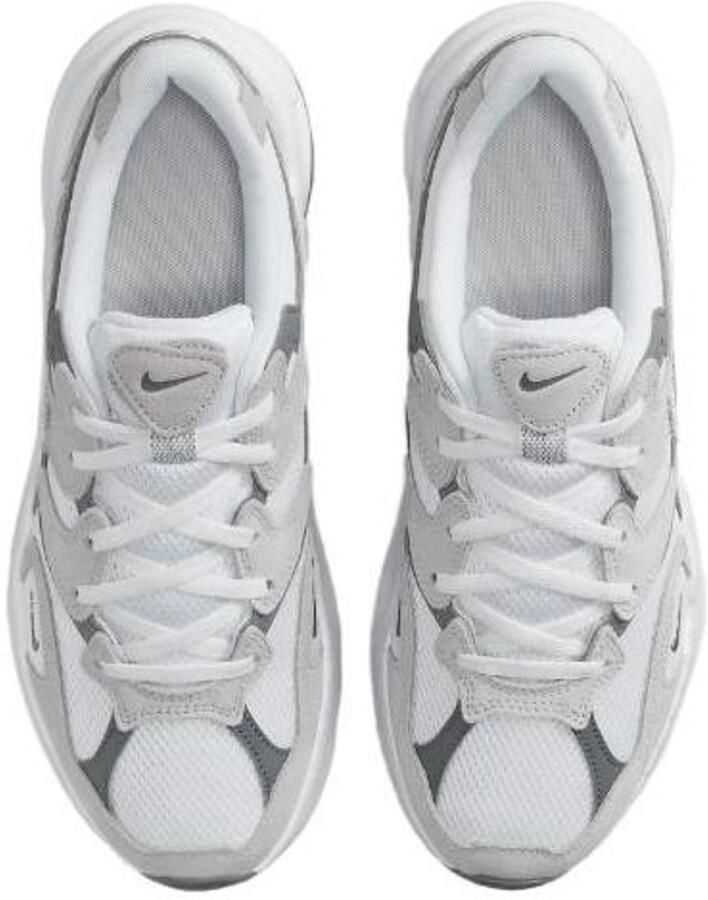 Nike Damesschoenen AL8 White Smoke Grey Black Metallic Silver- Dames White Smoke Grey Black Metallic Silver