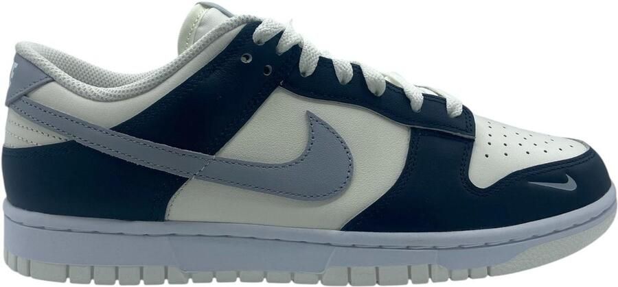Nike Damesschoenen Dunk Low Sail White Armoury Navy Wolf Grey- Dames Sail White Armoury Navy Wolf Grey - Foto 2