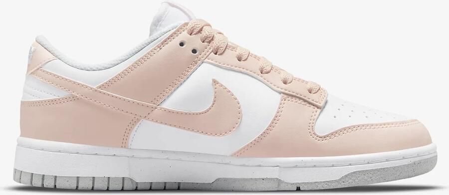 Nike Wmns Dunk Low Next Nature Basketball Schoenen white pale coral 38.5 beschikbare maaten:37.5 38.5 36 39 40.5 36.5 41 42